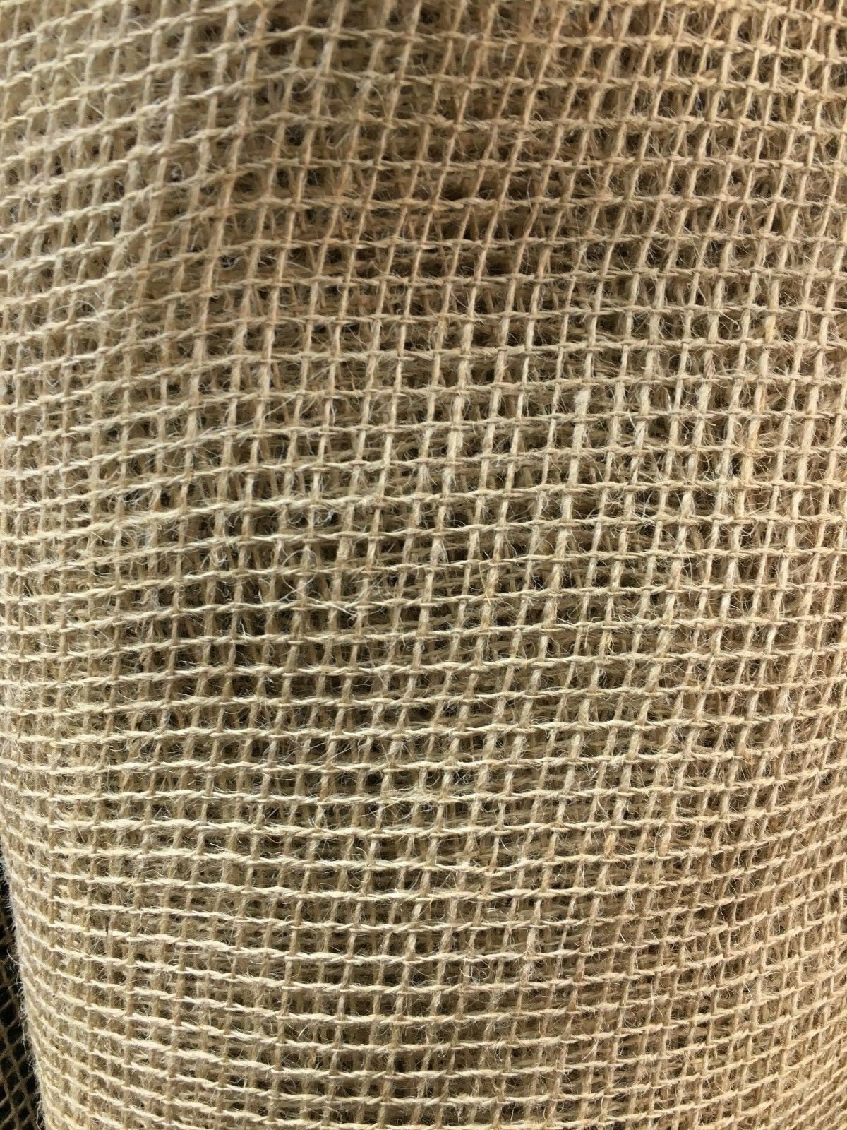 OPEN WEAVE Natural Burlap Fabric (80 in.) Sold By The Yard