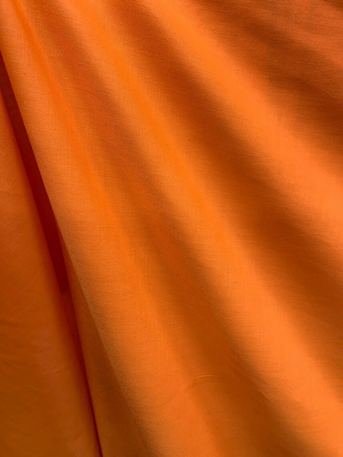 ORANGE Light Weight Cotton Fabric (45 in.) Sold By The Yard