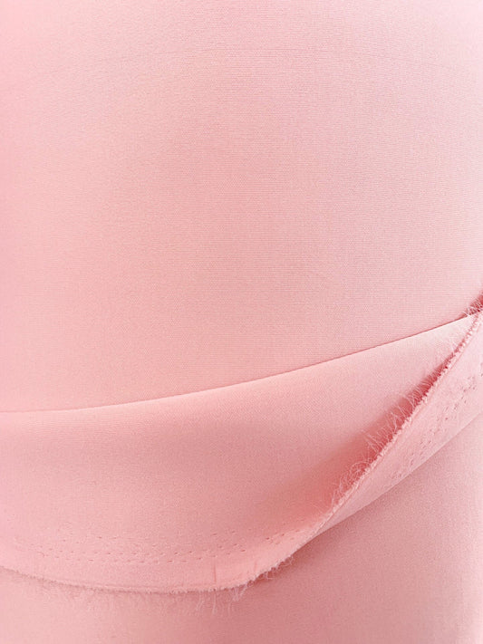 BLUSH PINK Neoprene Scuba Knit Fabric Polyester Spandex (58 in.) Sold By The Yard