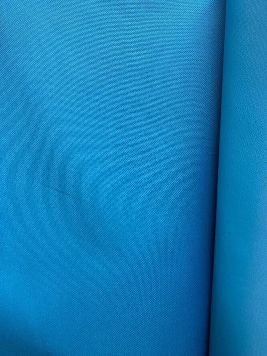 TURQUOISE Solid Canvas Waterproof/UV Protected Outdoor Fabric (60 in.) Sold By The Yard