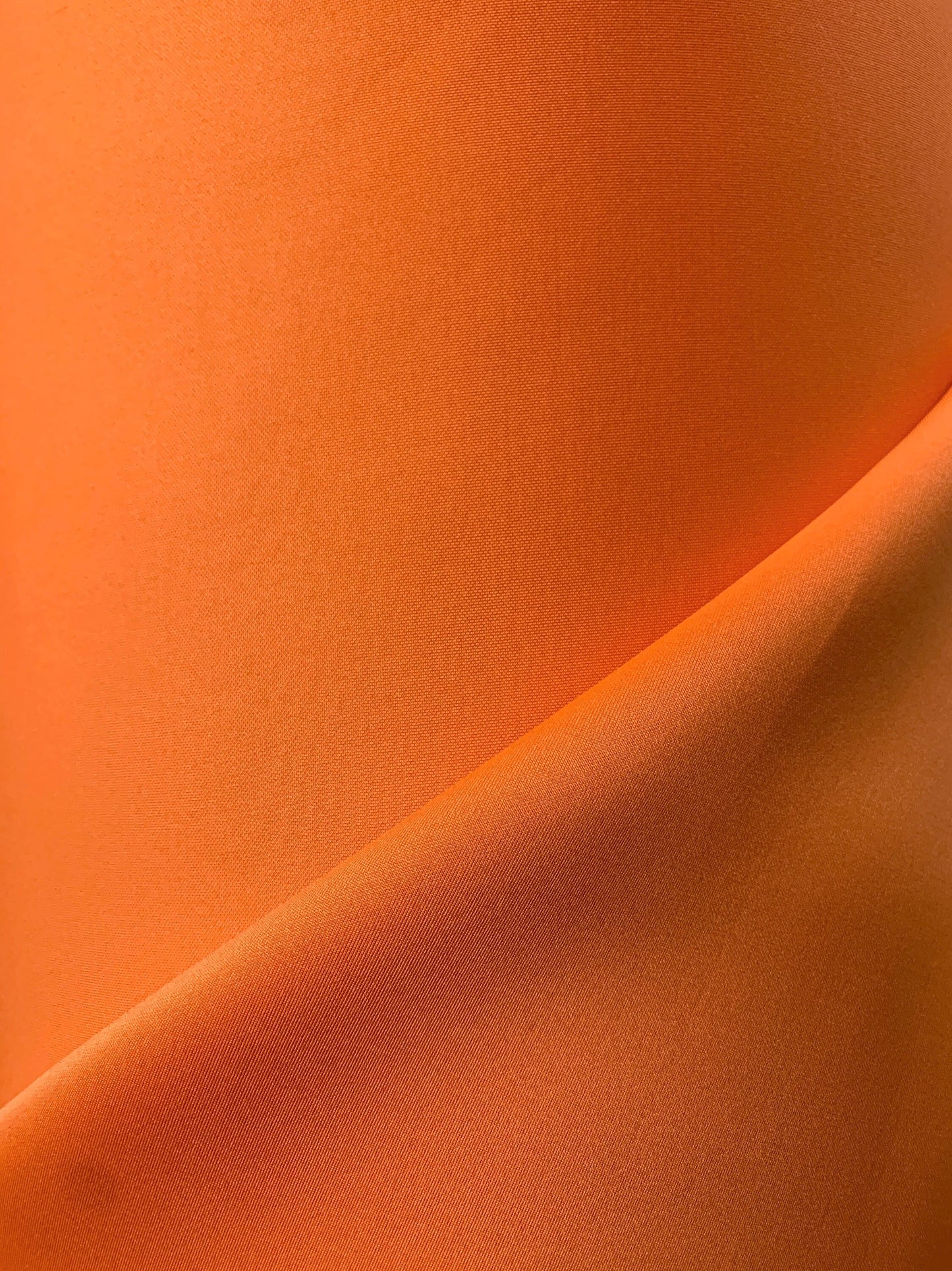 ORANGE Neoprene Scuba Knit Fabric Polyester Spandex (58 in.) Sold By The Yard