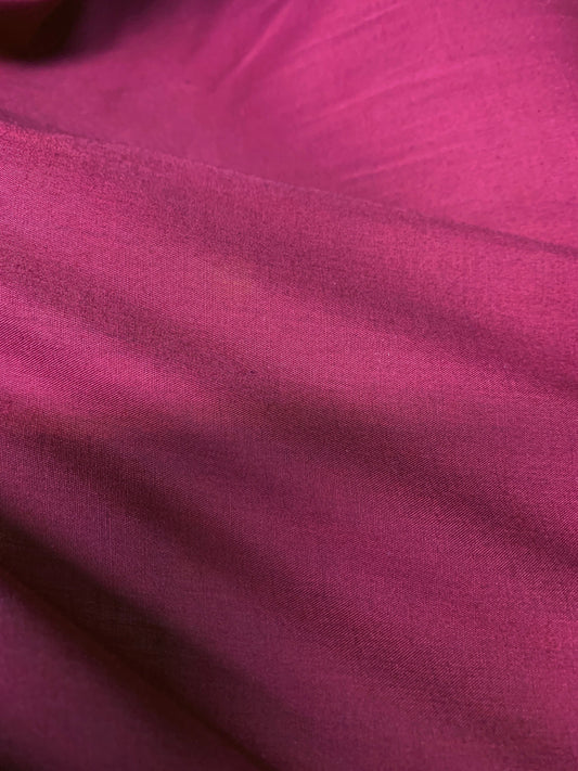 BURGUNDY Light Weight Cotton Fabric (45 in.) Sold By The Yard