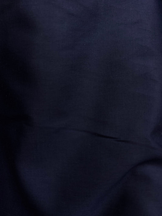 NAVY BLUE Light Weight Cotton Fabric (45 in.) Sold By The Yard