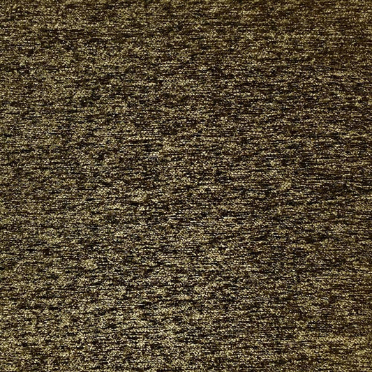 OLIVE BROWN Solid Chenille Velvet Upholstery Drapery Fabric (56 in.) Sold By The Yard