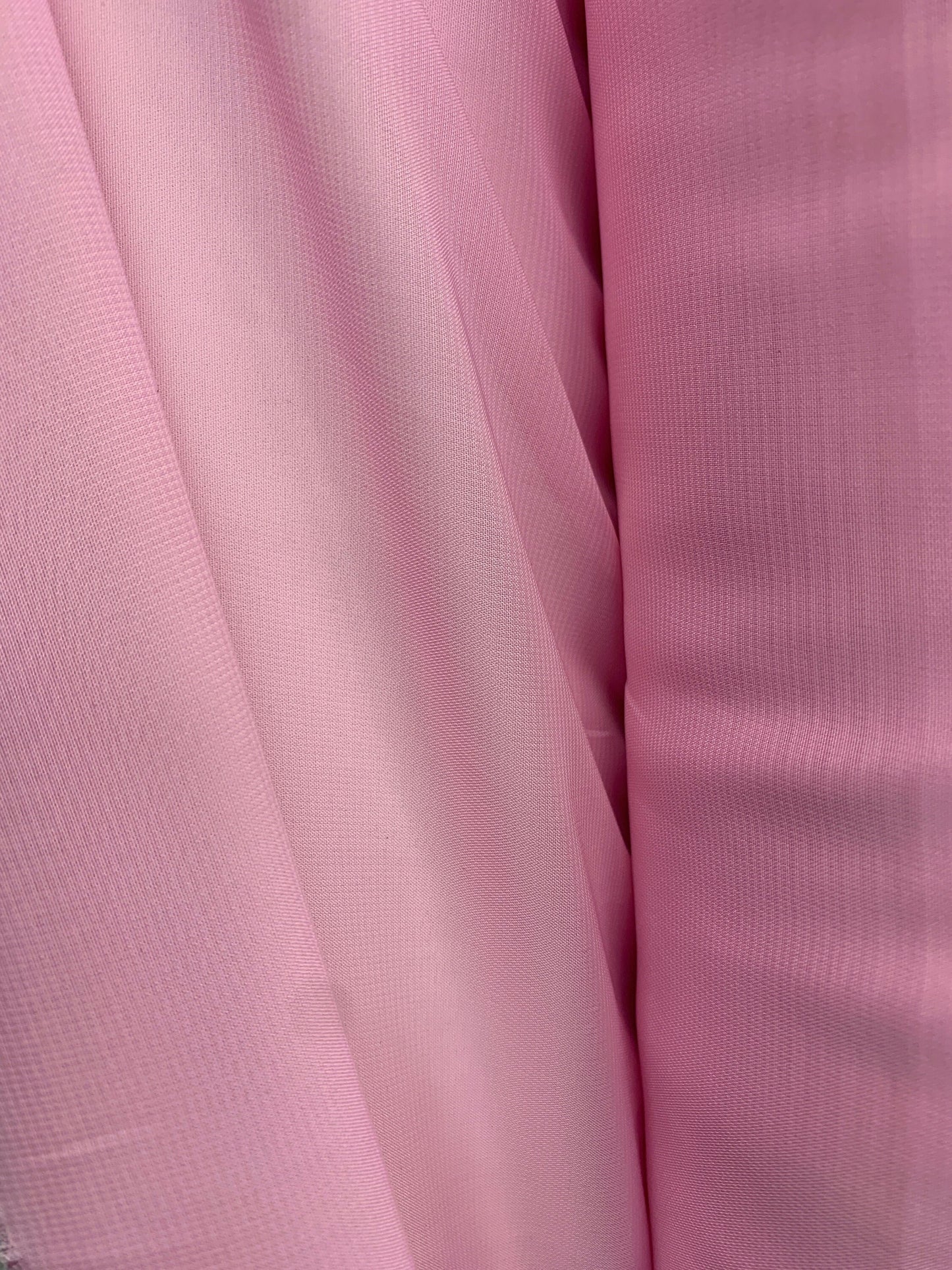 BABY PINK Sheer Solid Polyester Chiffon Fabric (60 in.) Sold By The Yard