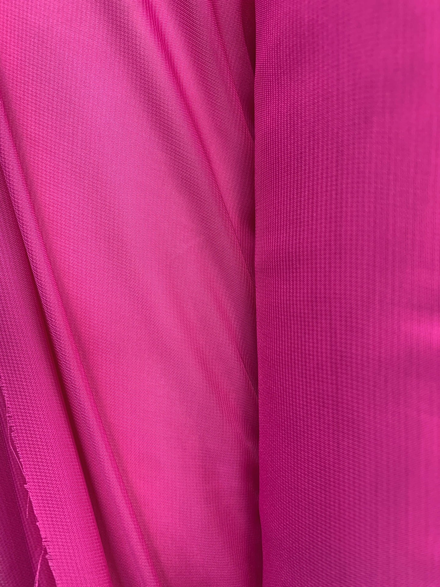 FUCHSIA PINK Sheer Solid Polyester Chiffon Fabric (60 in.) Sold By The Yard