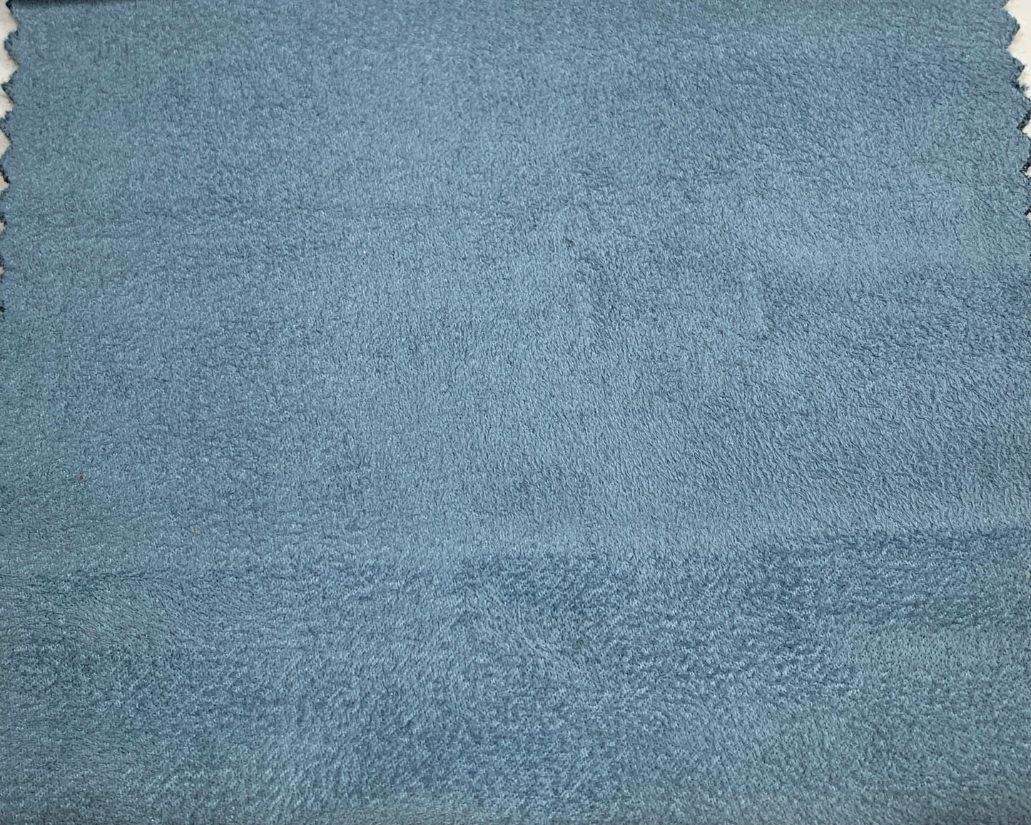 LIGHT BLUE Upholstery Suede Micro Faux Polyester Drapery Fabric (56 in.) Sold By The Yard