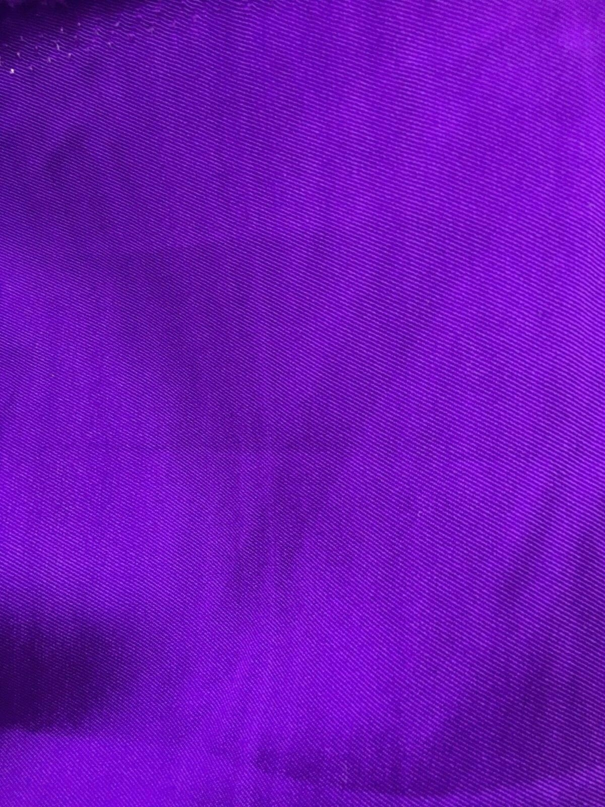 VIOLET PURPLE 100% Polyester Twill Fabric (60 in.) Sold By The Yard