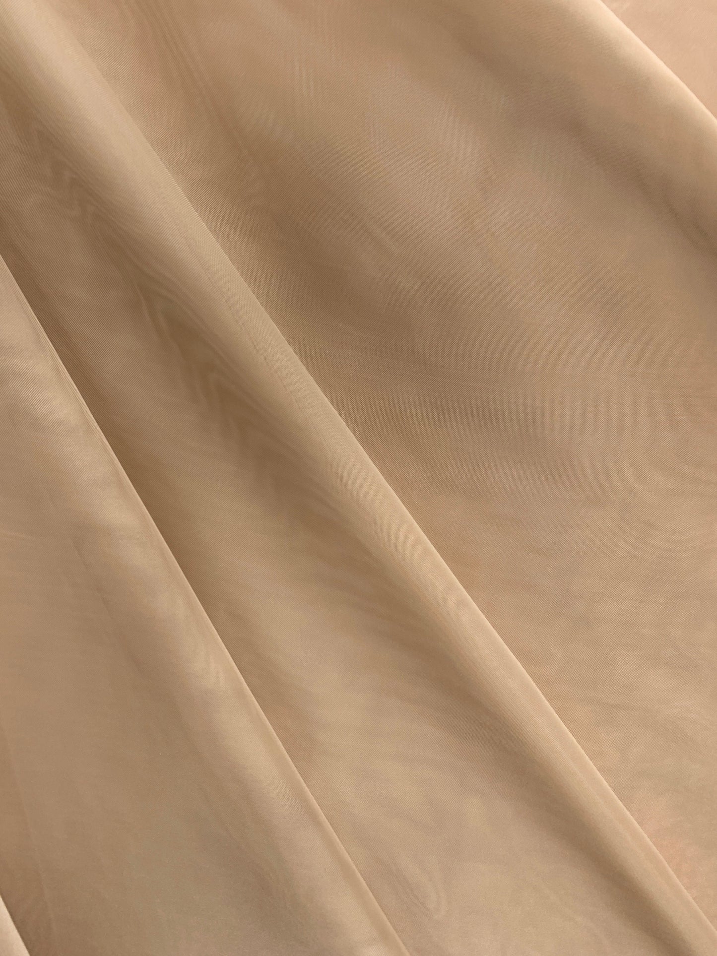 BEIGE Sheer Voile Polyester Drapery Apparel Fabric (118 in.) Sold By The Yard