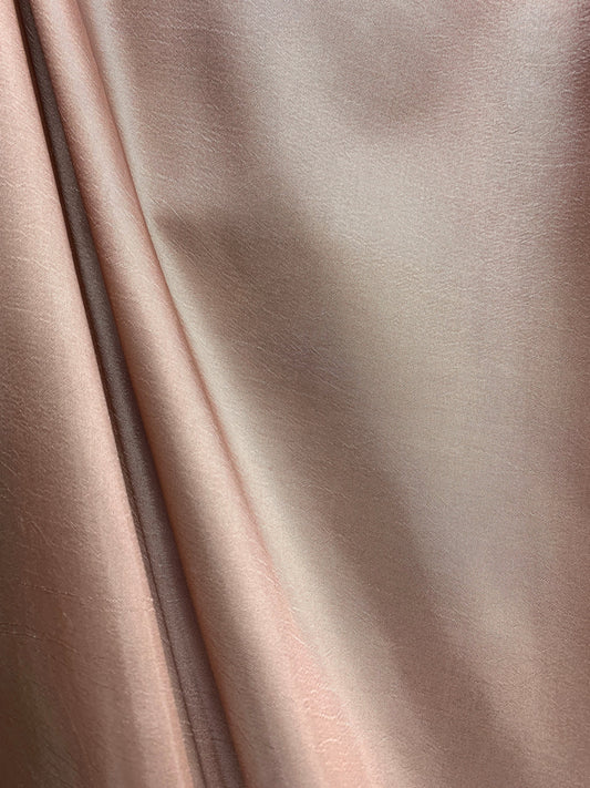 ROSE BEIGE Solid Polyester Taffeta Fabric (60 in.) Sold By The Yard