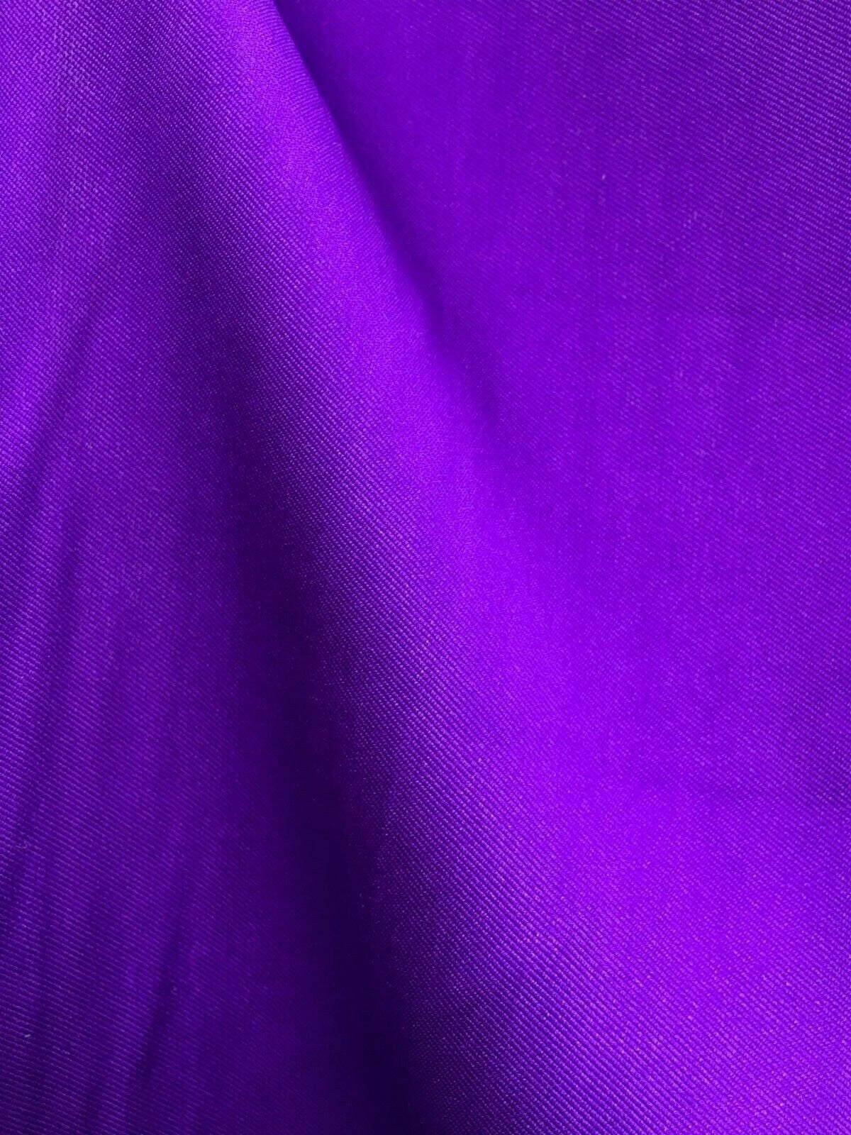 VIOLET PURPLE 100% Polyester Twill Fabric (60 in.) Sold By The Yard