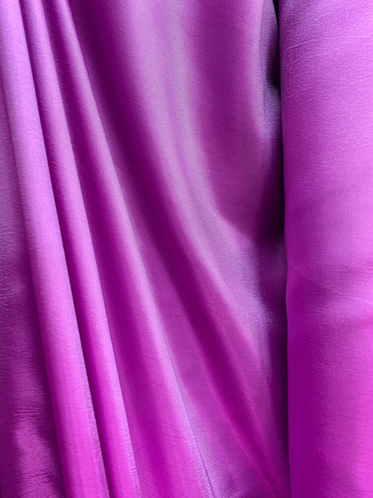 PINK PURPLE Solid Polyester Taffeta Fabric (60 in.) Sold By The Yard