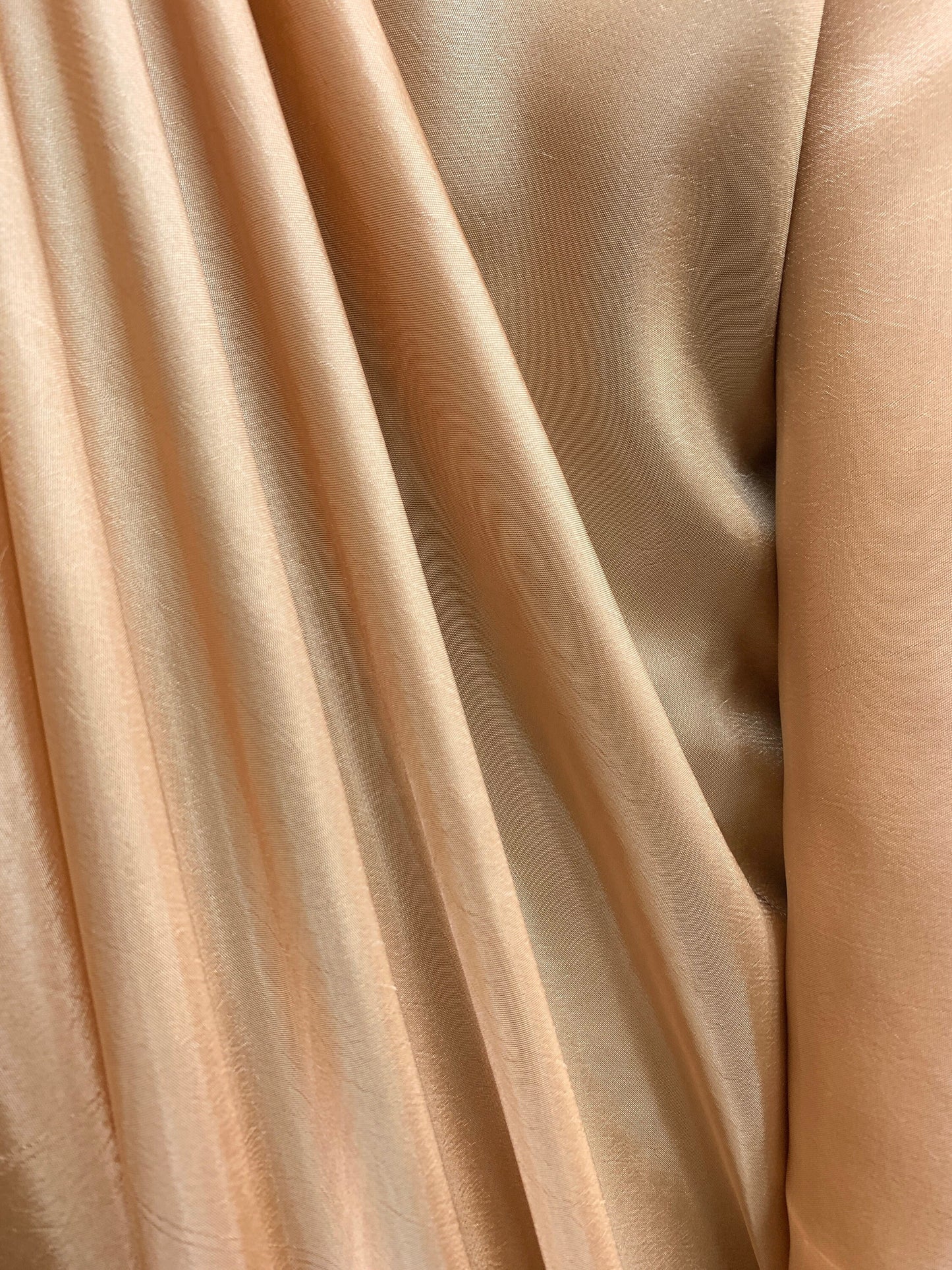 DARK BEIGE Solid Polyester Taffeta Fabric (60 in.) Sold By The Yard