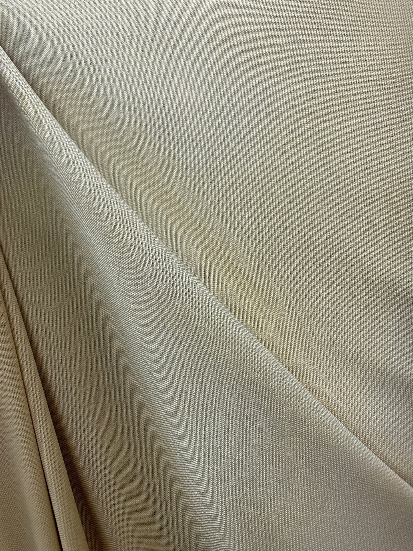 BEIGE 100% Polyester Poplin Fabric (60 in.) Sold By The Yard