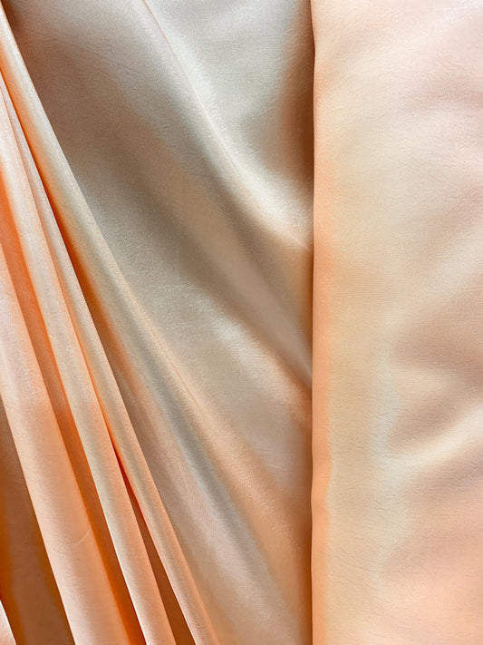 PEACH Solid Polyester Taffeta Fabric (60 in.) Sold By The Yard