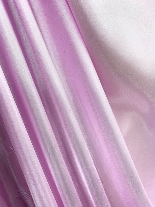 LIGHT PINK Solid Polyester Taffeta Fabric (60 in.) Sold By The Yard