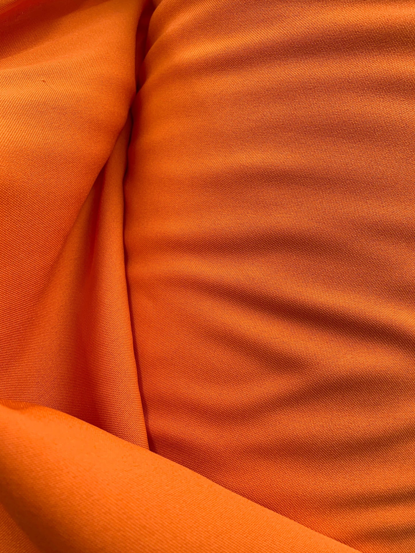 ORANGE 100% Polyester Poplin Fabric (60 in.) Sold By The Yard