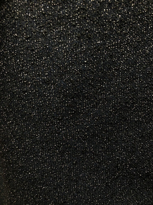 Black Dark Olive White Corded Chenille Upholstery Fabric (54 in.) Sold By The Yard