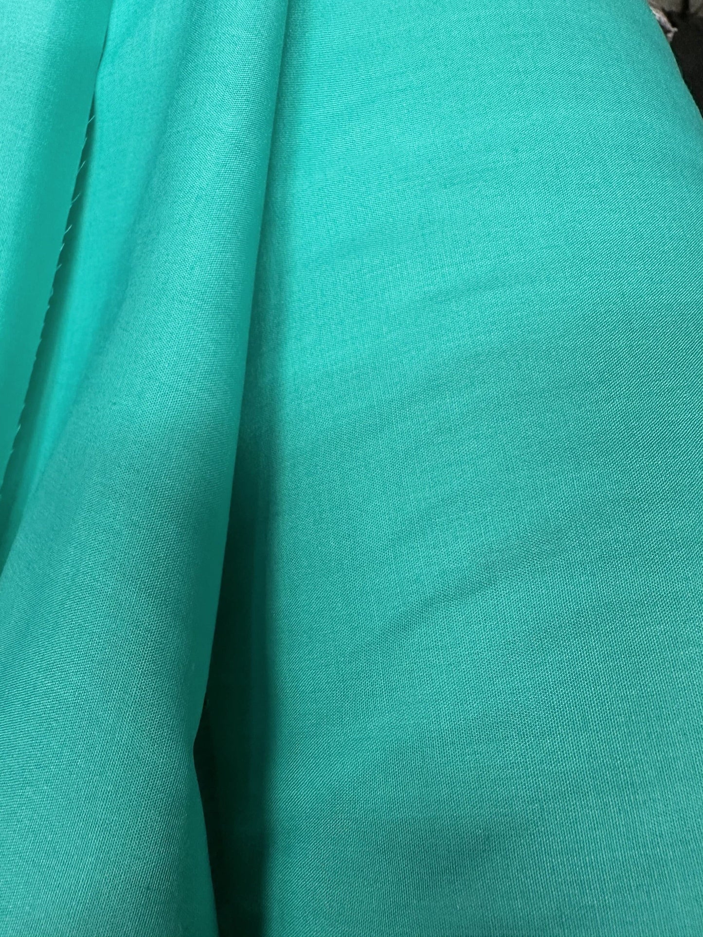 TEAL GREEN Light Weight Cotton Fabric (45 in.) Sold By The Yard