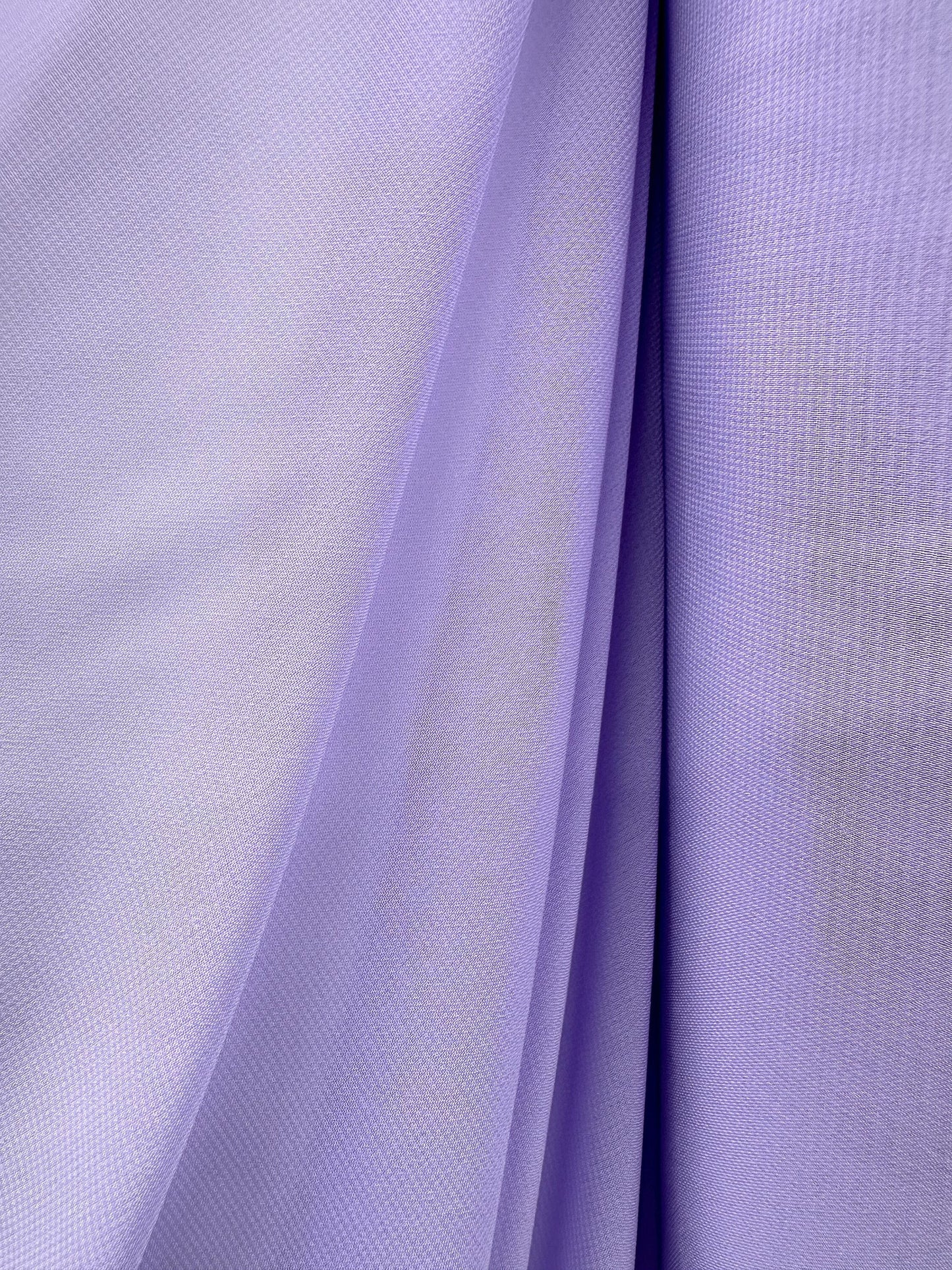 LAVENDER Sheer Solid Polyester Chiffon Fabric (60 in.) Sold By The Yard