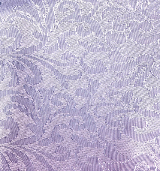 LAVENDER Floral Brocade Fabric (60 in.) Sold By The Yard