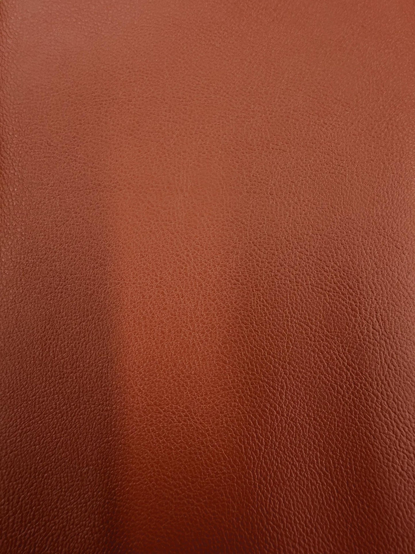 RUST BROWN PVC Pleather Stretch Fabric (55 in.) Sold By The Yard