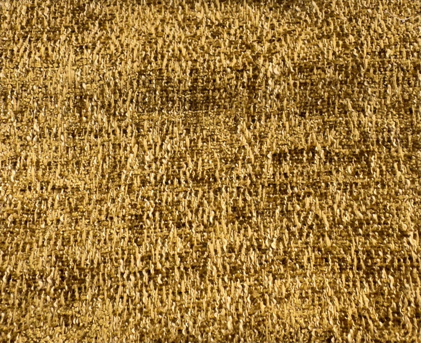 DARK GOLD Chenille Upholstery Drapery Fabric (56 in.) Sold By The Yard